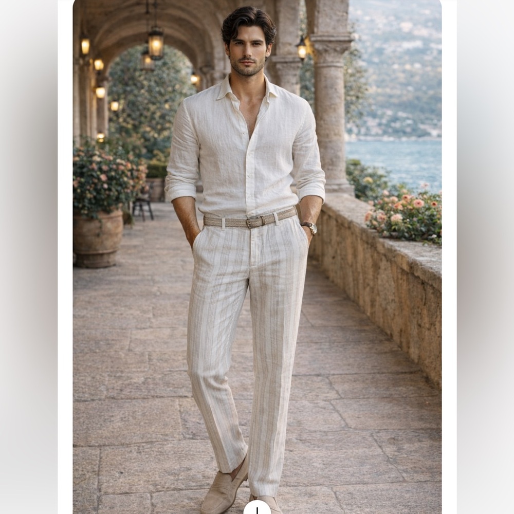 Z Zegna NEW linen pants size 40 NWOT price firm!